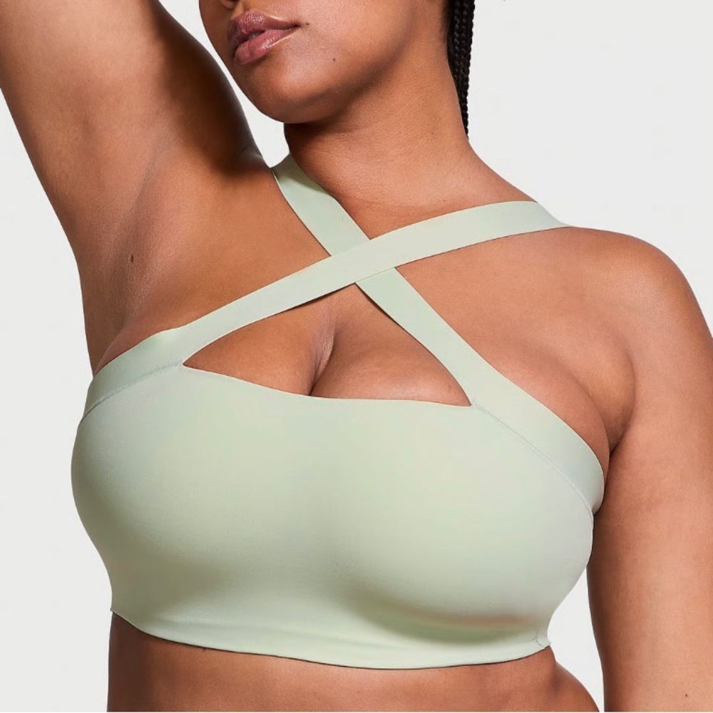 Victoria's Secret Mint Cross-Front Wireless Bralette